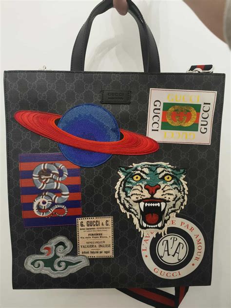 gucci pouch tiger print|Gucci tiger tote.